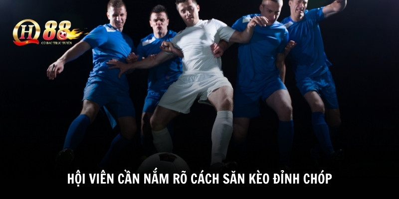 Hội viên cần nắm rõ cách săn kèo đỉnh chóp