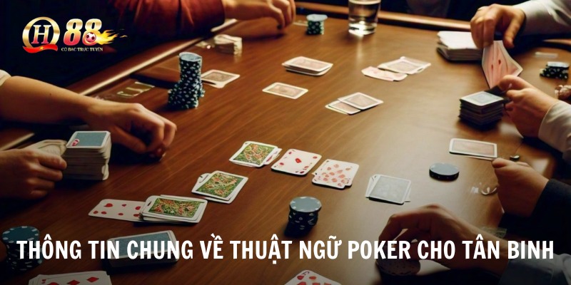 Thông tin chung về thuật ngữ poker cho tân binh